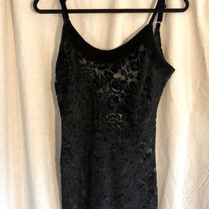 Vintage Velvet Cut Victoria’s Secret Chemise